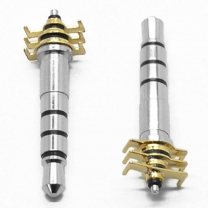 3.5mm trrs 4ploes 27L male PCB Audio Plug Jack Connector