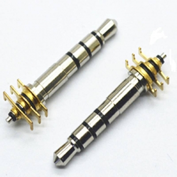 3.5mm trrs 4ploes 27L male PCB Audio Plug Jack Connector