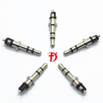 2.5 mm stereo 4.5D 19.7L headphone plug audio connector Nickel plating