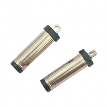 5.0mm*2.1mm 22.5L TV DC Power Plug Male Audio Connector  Nickel Plating