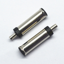 5.0*1.0mm 5010 22.5L male plug dc power jack Connector Nickel plated Black plast