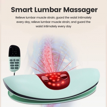 Intelligent Electric Lumbar Heat Traction Back Massager Lumbar Massage Back Stre