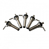 Custom Logo 2.0*0.6mm 12L Tv Black Plastic Male Dc Power Plug 90 Degree Dc Jack 