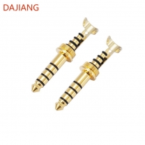 DAJlANG Customized Audio Connector for Guitar 4.4mm 5-Pole 8.0D with 7.2*0.5 Scr