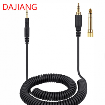 DAJIANG 2.5mm Male to 3.5mm Male Stereo Audio Cable for Monitor/Headphone Use