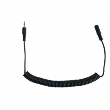 DAJIANG OEM Customized 3.5mm TRS Male to Female Spring Audio Cable