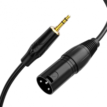 DAJIANG Customized 3.5mm XLR Audio Video Cable Microphone Cable PVC Braid