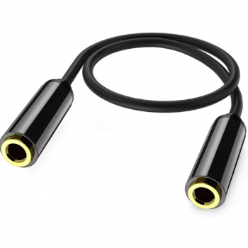 DAJIANG OEM Customized 3.5mm TRRS Female 3.5mm TRS Female Audio Cable PVC Jacket