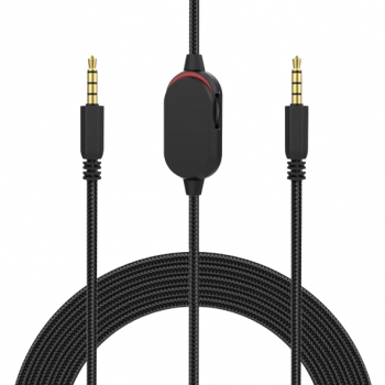DAJIANG OEM Customized 3.5mm Plug Stereo Audio Cable with Volume Control