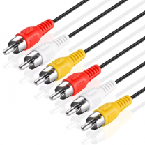 High Quality 3.5mm Stereo 3 RCA Male to Female Audio Cable RCA Copper AV Cable