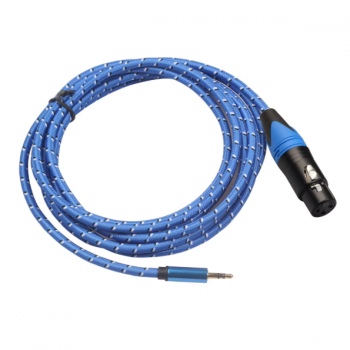 DAJIANG 3mGold Plated 3.5mm Male to XLR Female Adapter Professional Audio Cable
