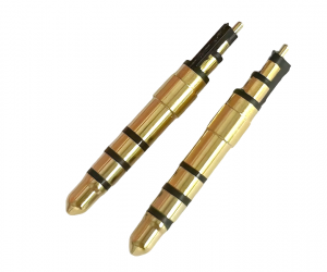 DAJIANG OEM 3.5mm TRRS audio plug, stainless steel non-magnetic medical plug