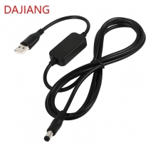 DAJIANG USB 5V to DC 5.5mm X 2.1mm 12V Converter Step up Power Cable with for Bluetooth Headset for Camera Usage