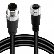 DAJIANG OEM M12 4-Pin Male Female Connector Cable Industrial Waterproof Sensor Extension Wire A-Coded Safe Signal Cord
