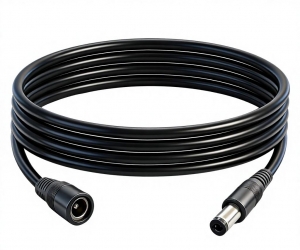 DAJIANG OEM 18AWG 5521 Male Female Connector 12V/24V DC  Extension Cable  LED Strips Security Cameras Routers Monitors