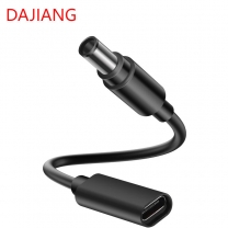 DAJIANG Manufacturer Type C Female to DC 7.4*5.0mm Male Converter Adapter USB C to DC 7.4 X 5.0 mm Adapter Cable for Laptop