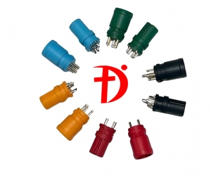 DAJIANG OEM M8 Connector 2-6 Pin Waterproof Connector Socket 3 4 5 6 Pin M6 M7 IP65 Waterproof Scooter 2 Pin Waterproof Connector