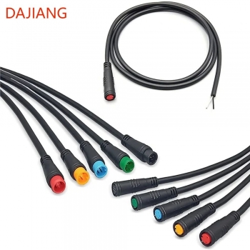 DAJIANG Customized Electric Scooter Bike 2-6 Pin M6 M7 M8 IP65 Waterproof Wire and Cable Connectors Male/Female