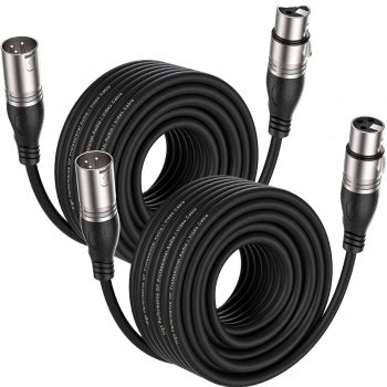 DAJIANG OEM Customized High Quality Copper Audio Connector 3 PinMale to Female Microphone XLR Cable for Audio&Video Applications