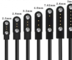 DAJIANG OEM Customized 2/4/5 Pin Smart Watch Charger  Magnetic Cables for Da Fit App Compatible Model Model B Smart Watches