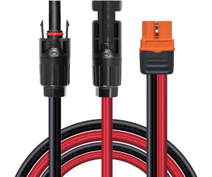 DAJIANG Solar Connector Adapter Cable 12AWG Copper Conductor PVC Insulation TPU Jacket Low Voltage for Trailer Suspension Use