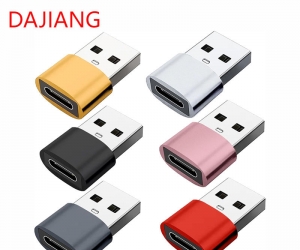 DAJIANG Manufacturer Wholesale USB Type C Female to USB2.0 Male Adapter Connectors OTG Adapters for Phone Laptop