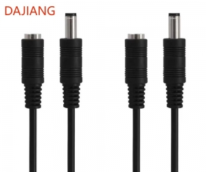 DAJIANG OEM Customized DC 5521 5525 Charging Cable 5.5mm*2.1mm DC Power Male Female Adapter Extension Cable Copper Copper DC