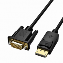 Dajiang OEM 6FT for to VGA Adapter Cable 1080P Gold Plated PVC Jacket Male-Female Connector for Laptop/Desktop/Projector