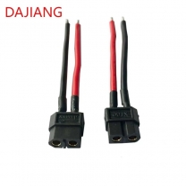 DAJIANG XT60 Plug Female Connector 32A with 14AWG Copper Core Wire and PVC Insulation Battery Cable Lead