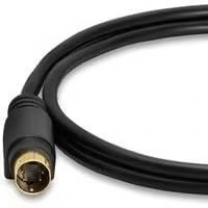 DAJIANG OEM DJ-DIN4PIN S-Video Cable Mini Din 4-Pin Male Gold Plated for Player Camcorders Laptops TV Monitor Video Transfer