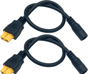 DAJIANG OEM Customized  XT60 Adapter Cable XT60 Female to DC 5.5mm X 2.5mm Female Power Cable XT60 Charging Cable for Fatshark Skyzone FPV Monitor Power