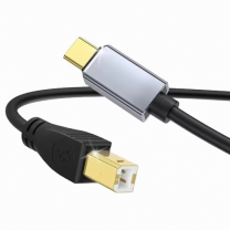 DAJIANG Customized Type C MIDI Cable PVC Jacket OEM 2.0 USB Interface Cable for Computer Scanner & Printer From Type C USB B C
