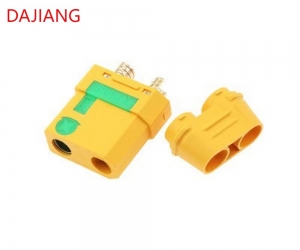 DAJIANG Customized Flameproof XT90-S Female Anti-Spark Plug High Current Power Overload Connector Brass for Lithium Battery OEM