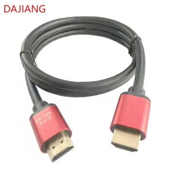 DAJIANG OEM Customized 2.0 PVC Jacket DVD Player Compatible Male Male 2.0V 4k 2k 3D 60FPS Ultra HDTV Professional Stock Gold